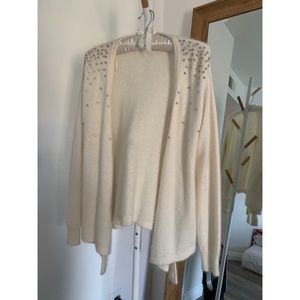Reiss cardigan Swarovski crystal rhinestones
